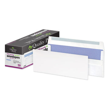 Quality Park™ Redi-seal Envelope, #10, Commercial Flap, Redi-seal Closure, 4.13 X 9.5, White, 100-box freeshipping - TVN Wholesale